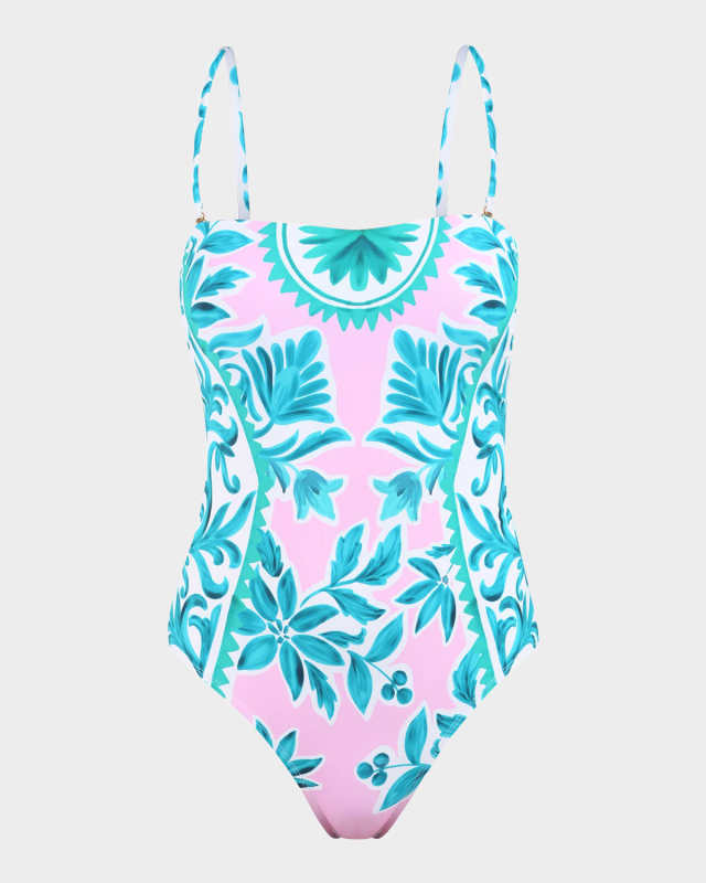 Opulent Bandeau One-Piece Swimsuit
